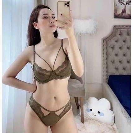 Bộ đồ lót ren 🍁kèm quà 🍁có gọng không đệm  ,quyến rũ,sexy c1523 | BigBuy360 - bigbuy360.vn