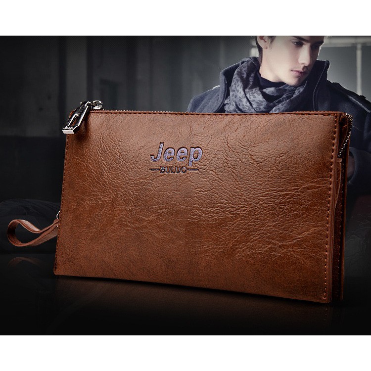 VÍ CẦM TAY NAM CAO CẤP JEEP