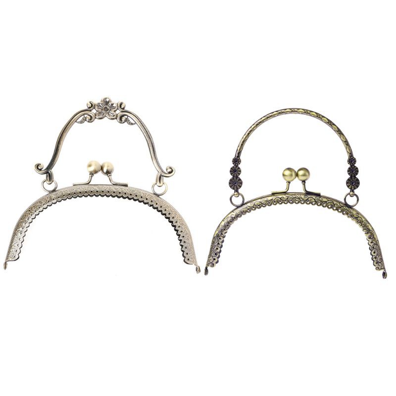 Tay cầm khung ví bằng kim loại