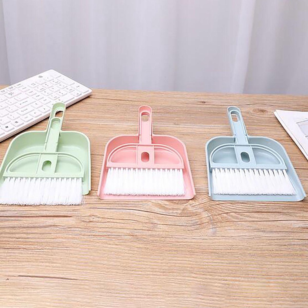 YIYU 1 Bộ Chổi Và Đồ Hốt Rác Bằng Nhựa Đa Năng