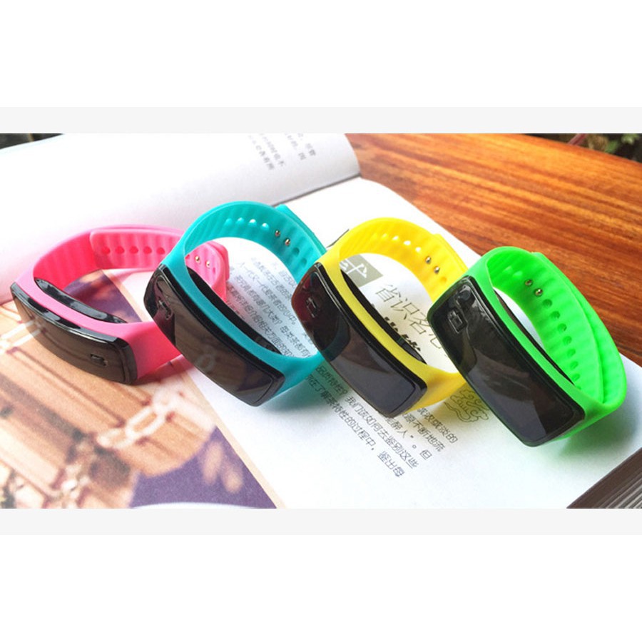 Đồng hồ Led silicon mặt kính dành cho nam nữ NO BRAND [Đơn 50k tặng phần quà dễ thương] | BigBuy360 - bigbuy360.vn