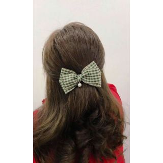 [XINH]Kẹp tóc nơ cài búi buộc tóc hàn quốc bản to nhỏ dành cho tóc ngắn và tóc dài 0056