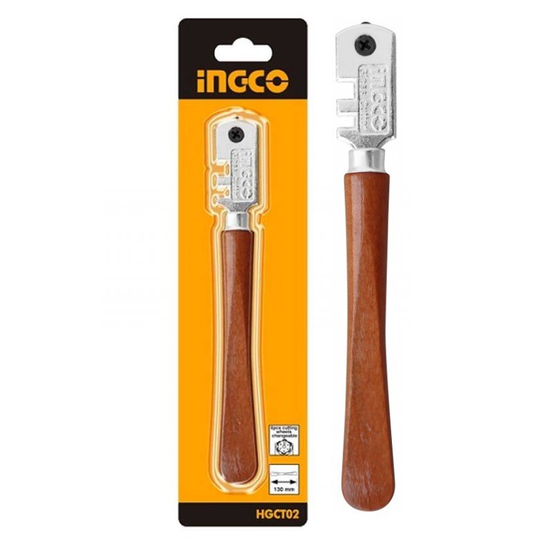 INGCO Dao dụng cụ cắt kiếng bẻ kiếng 6 lưỡi đa năng 130mm HGCT02