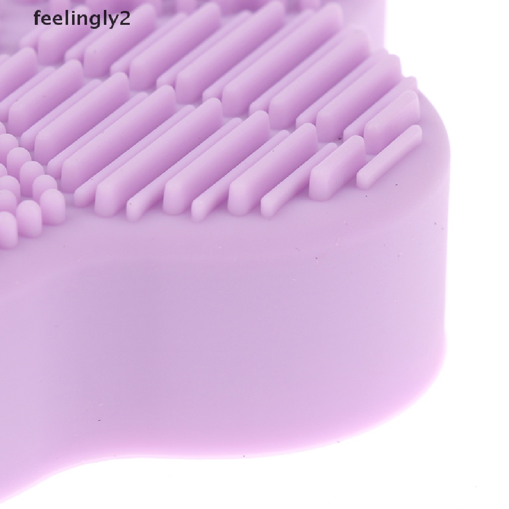 [Hàng mới về] Miếng đệm silicon vệ sinh cọ trang điểm hình sao biển tiện dụng