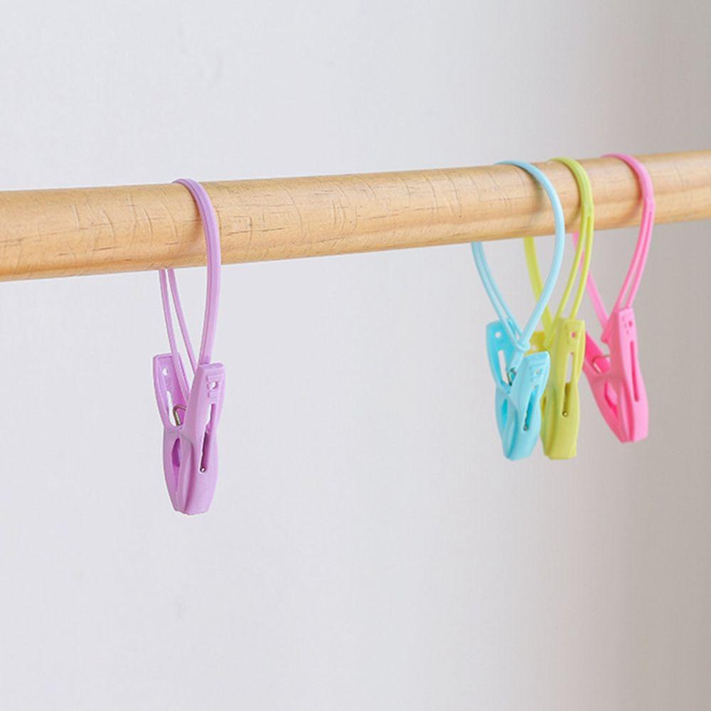 Kẹp Phơi Quần Áo / Chăn Mền Nhiều Màu Tiện Dụng Mang Theo Du Lịch