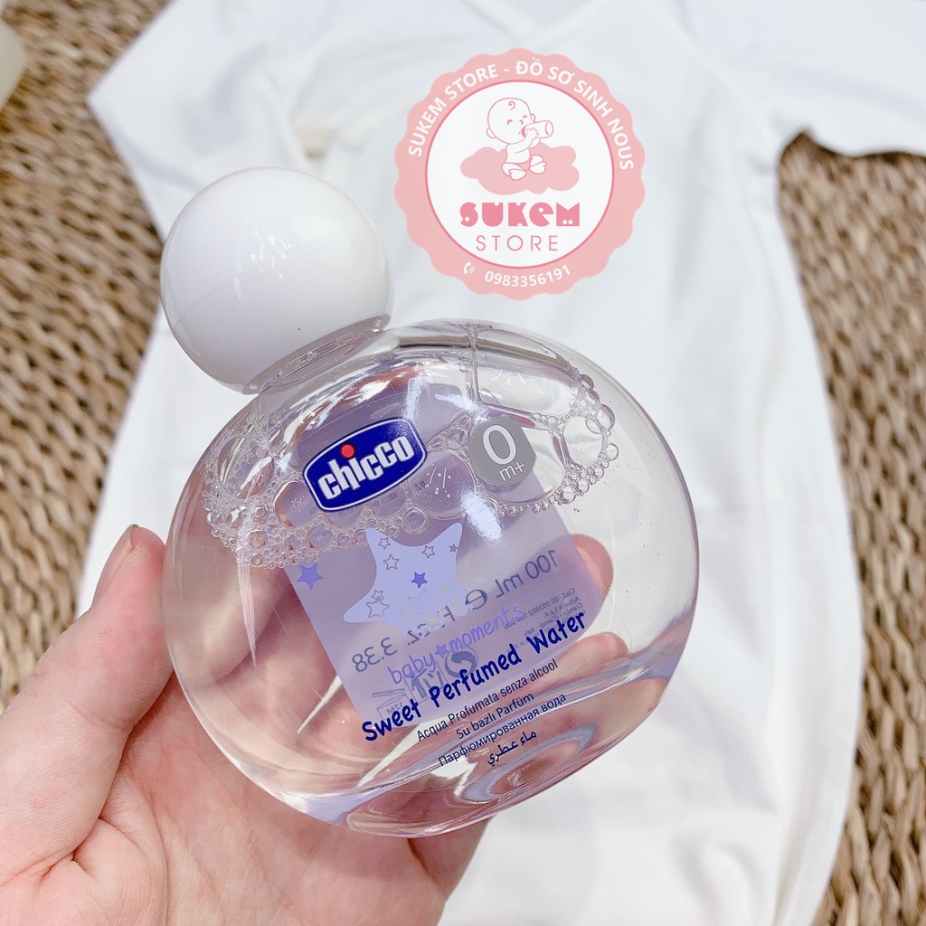 Nước Hoa Hương Tự Nhiên Chicco 100ml Cho Bé