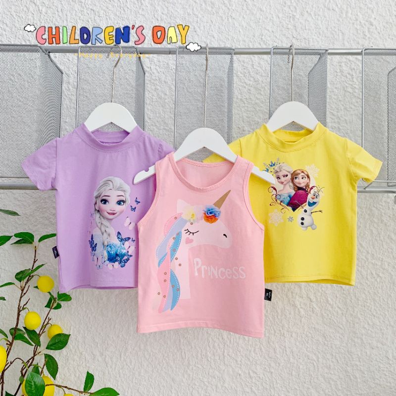 XẢ KHO áo phông cho bé trai bé gái từ 6-16kg hàng Quảng Châu