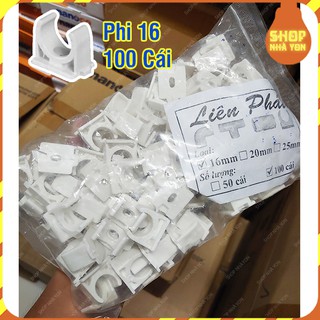 Giá sỉ 100 kẹp đỡ ống phi 16