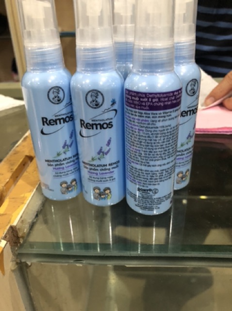 Xịt Chống Muỗi Remos 60ml-150ml