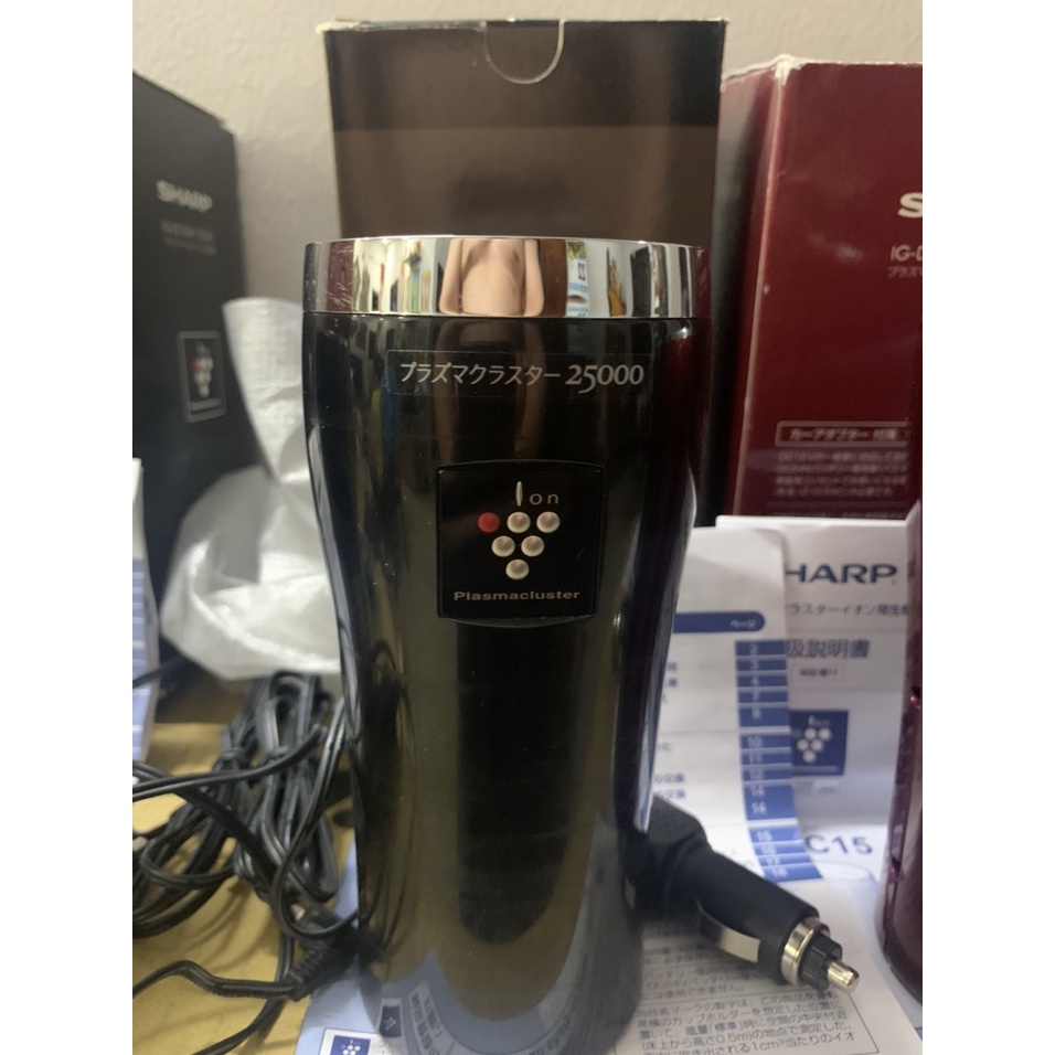 Máy lọc không khí ô tô : Sharp IG-DC15, Sharp IG-FEC15, Sharp IG-FC15 - 25000 -75000 ĐƠN VỊ ION