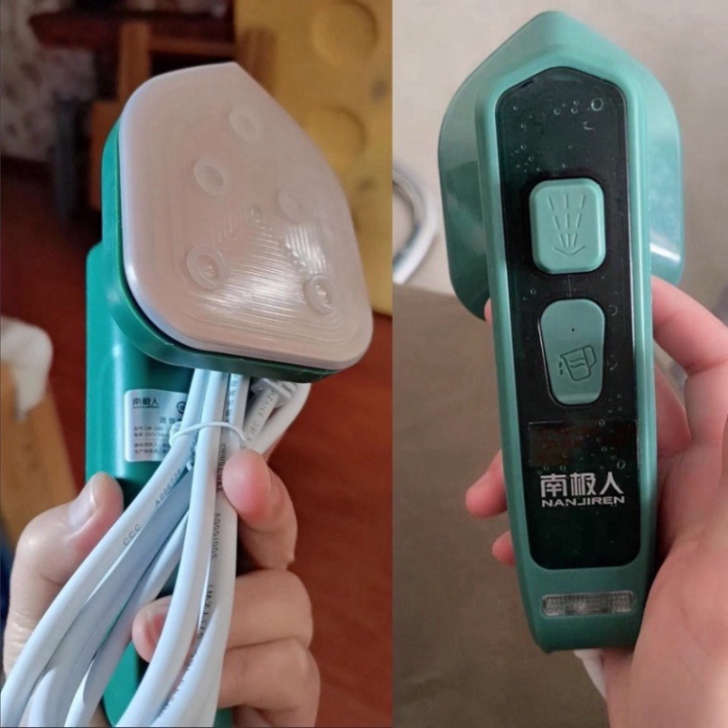 Bàn là hơi nước cầm tay mini , Bàn ủi hơi nước công suất 42W mẫu mới 2021 Sẵn .