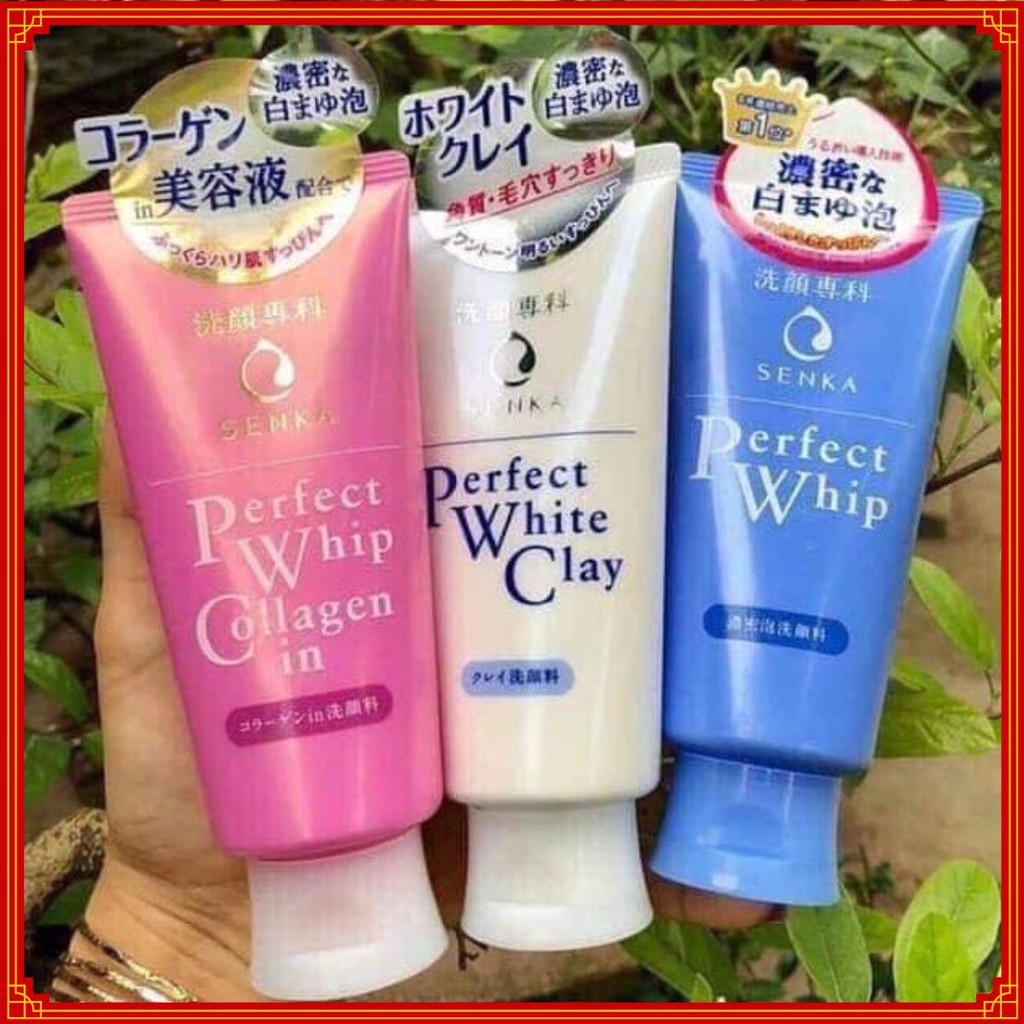 Sữa Rửa Mặt Senka Perfect Whip 120g - Nhật Bản [GÌ CŨNG RẺ]