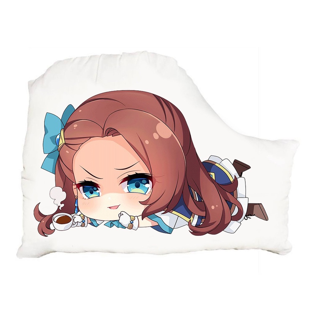 (NẰM) Gối ôm in hình CHUYỂN SINH THÀNH NỮ PHỤ PHẢN DIỆN CHỈ TOÀN FLAG HỦY DIỆT anime chibi tiện lợi xin