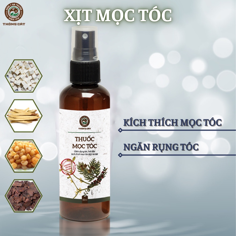 Thuốc mọc tóc Đông y gia truyền Thông Cát hiệu quả đến bất ngờ-mọc tóc nhanh chỉ sau vài lần sử dụng