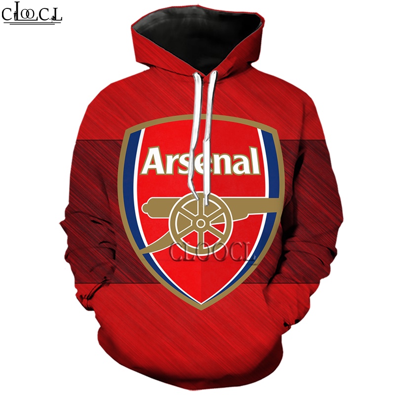 Clooccl Arsenal F.C. Áo Hoodie In Logo Liên Minh Huyền Thoại 3D Thời Trang Cho Nam Nữ
