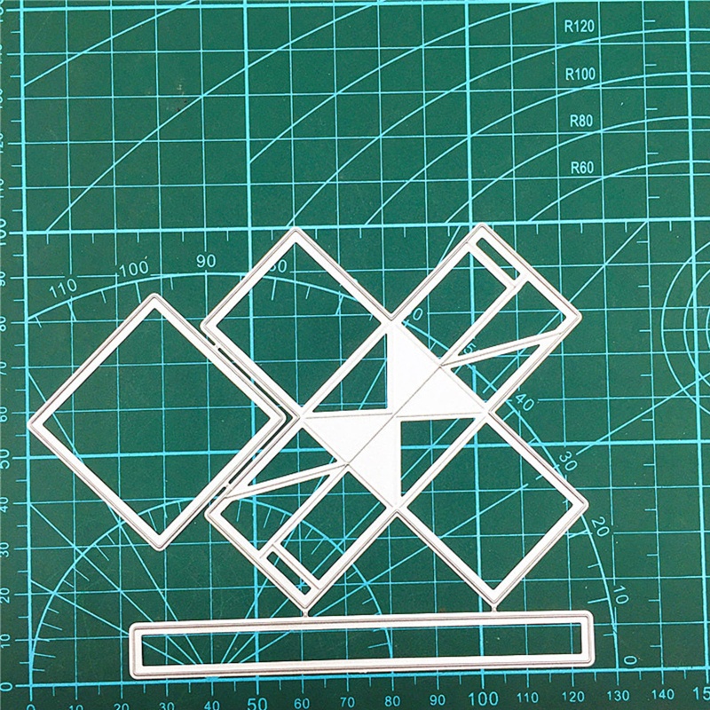 Khuôn Cắt Giấy Làm Từ Kim Loại Hình Chú Mèo Đáng Yêu Trang Trí Scrapbook