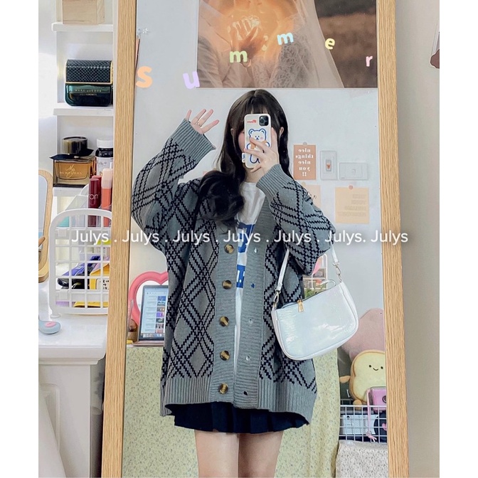 Áo cardigan len chéo (ảnh thật shop chụp kèm video) | BigBuy360 - bigbuy360.vn