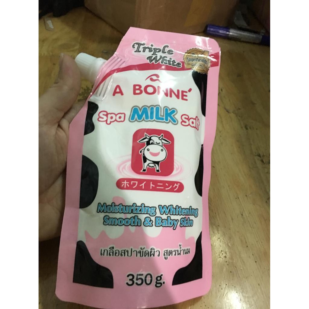 Muối Tắm Tẩy Tế Bào Chết Sữa Bò A Bonne Spa Milk Salt