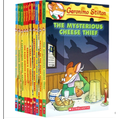 [Freeship]Bộ Nhập - Geronimo Stilton 10C (Từ tập 31-40)