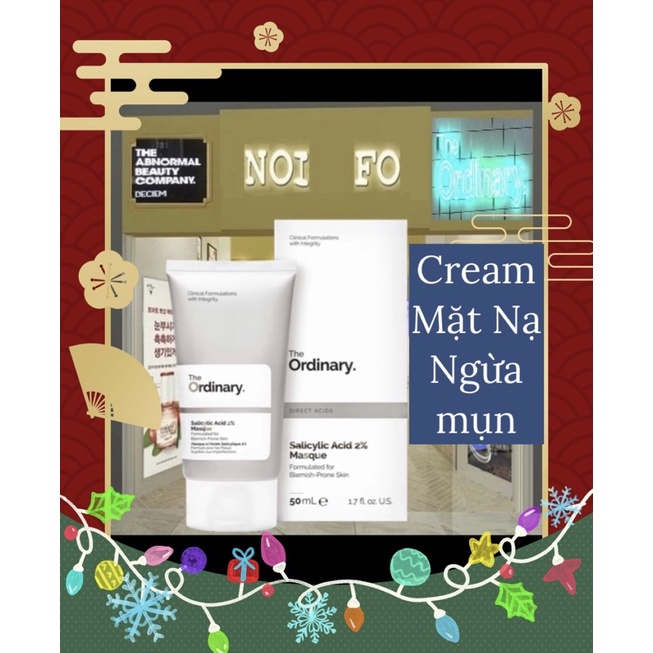 [𝓞𝓻𝓭𝓲𝓷𝓪𝓻𝔂] Mặt Nạ The Ordinary Salicylic Acid 2% Masque 50ml