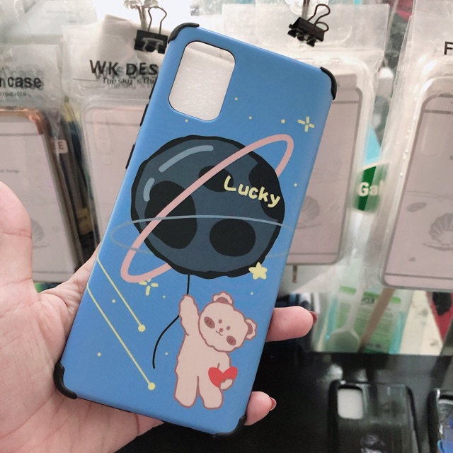 Ốp lưng Samsung A71 hình imd chống sốc và dẻo giả da