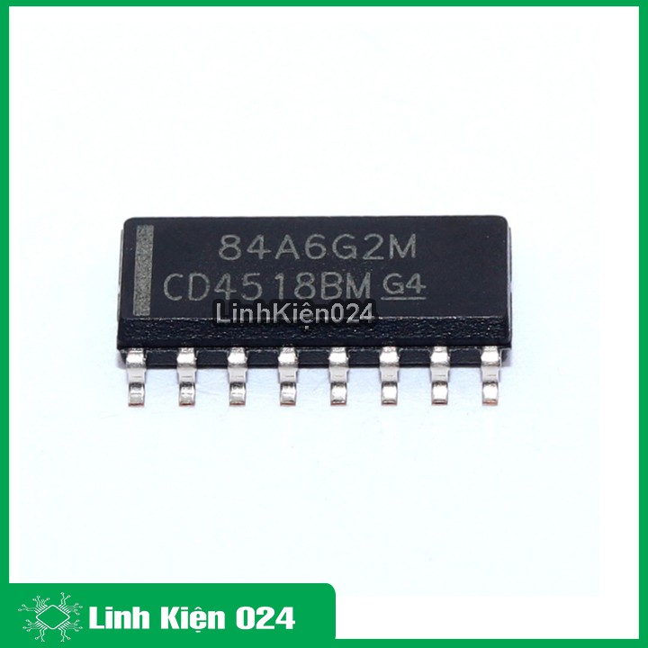 Chíp CD4518BE DIP16, CD4518BM SOP16