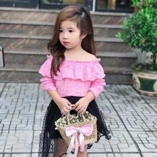 Sét váy trễ vai