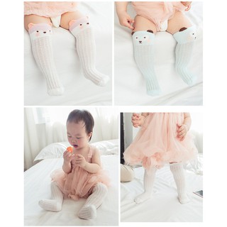 Tất lưới cho bé sơ sinh chống trượt thoáng khí 0 - 3 tuổi