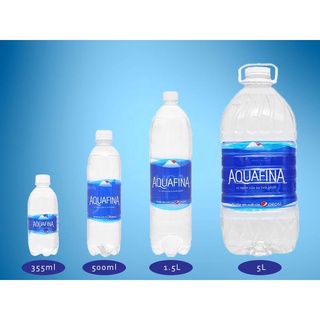 Nước khoáng Aquafina 5 lít, 1,5 lít, 500ml
