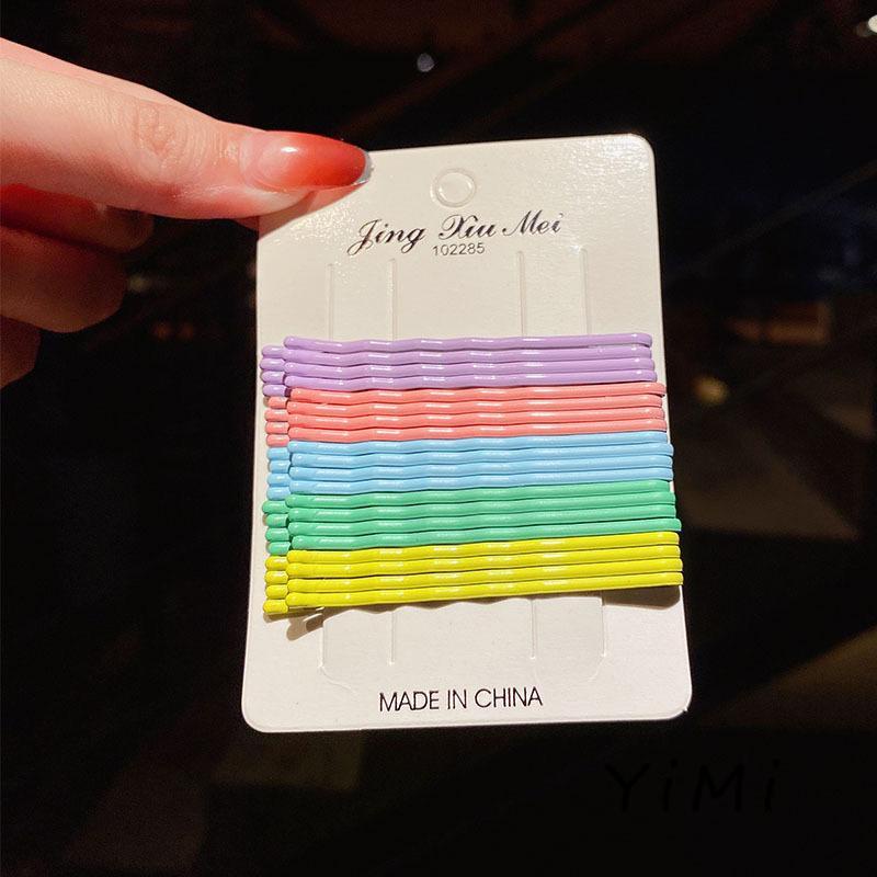 Kẹp Tóc Thời Trang Chống Trượt Màu Kẹo Cho Nữ