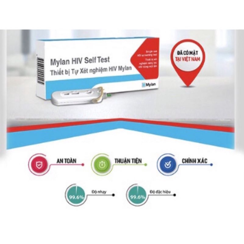 Test nhanh HIV tại nhà