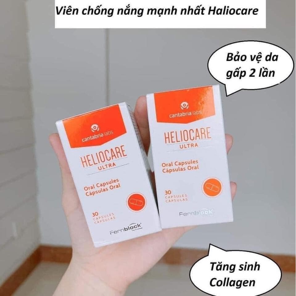 Kem chống nắng Heliocare 360 Water Gel/Mineral Tolerance/Pigment Solution Fluid SPF50+ 50ml-ALISA