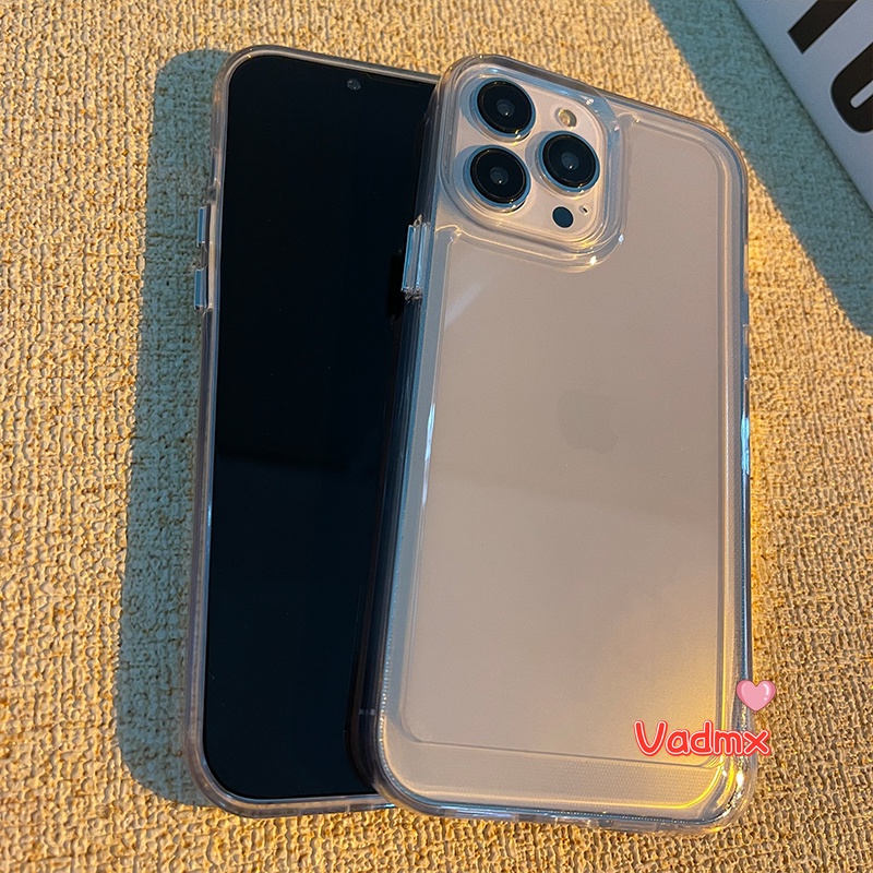 Ốp Điện Thoại Mềm Trong Suốt Chống Sốc Sang Trọng Cho iPhone 13 Pro Max 12 11 Pro Max X XR XS 7 8 Plus SE 2020