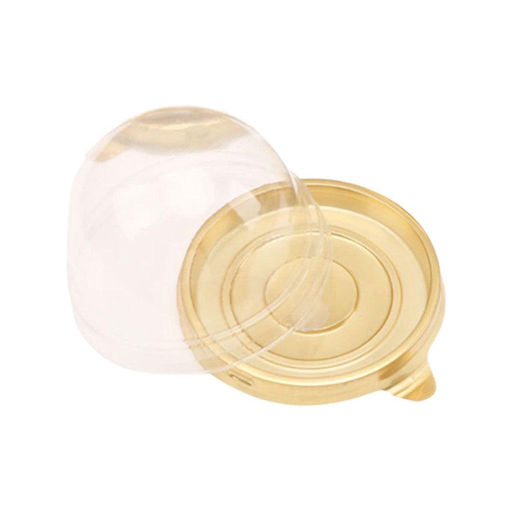 Set 1 50 Hộp Đựng Bánh Trung Thu Tròn Mini Trang Trí Tiệc Cưới / Sinh Nhật / Giáng Sinh