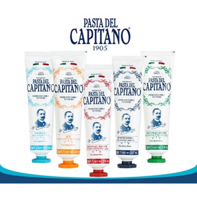 Kem đánh răng CAPITANO 1905 ITALY 75ml