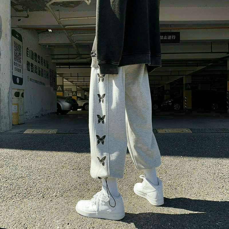 QUẦN JOGGER BƯỚM RÚT DÂY UNISEX PHONG CÁCH NHẬT BẢN