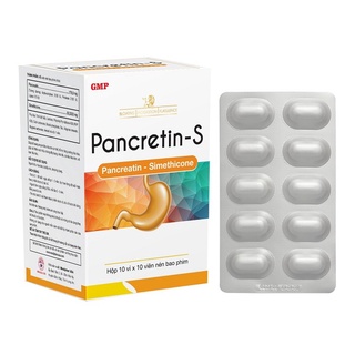 Pancretin-S bổ sung enzyme tiêu hóa cho cơ thể, tăng cường tiêu hóa