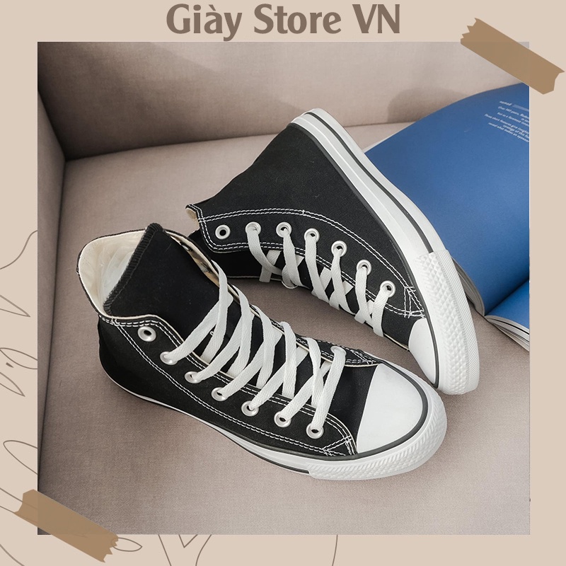 Giày Converse_Cổ Cao Nam Nữ, Giày CV 1970s Đen Trắng Hàng Đẹp Tặng Kèm Phụ Kiện