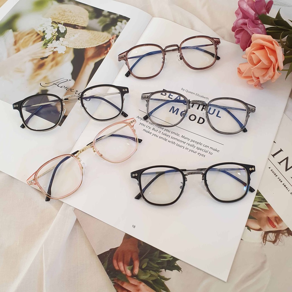 𝑮𝒐̣𝒏𝒈 𝒌𝒊́𝒏𝒉 𝒗𝒖𝒐̂𝒏𝒈 𝒗𝒊𝒏𝒕𝒂𝒈𝒆 size nhỏ 𝐓𝐀̣̆𝐍𝐆 𝐊𝐄̀𝐌 tròng cận chống xước | BigBuy360 - bigbuy360.vn