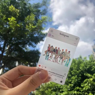Set card trong 8 tấm BTS Answer