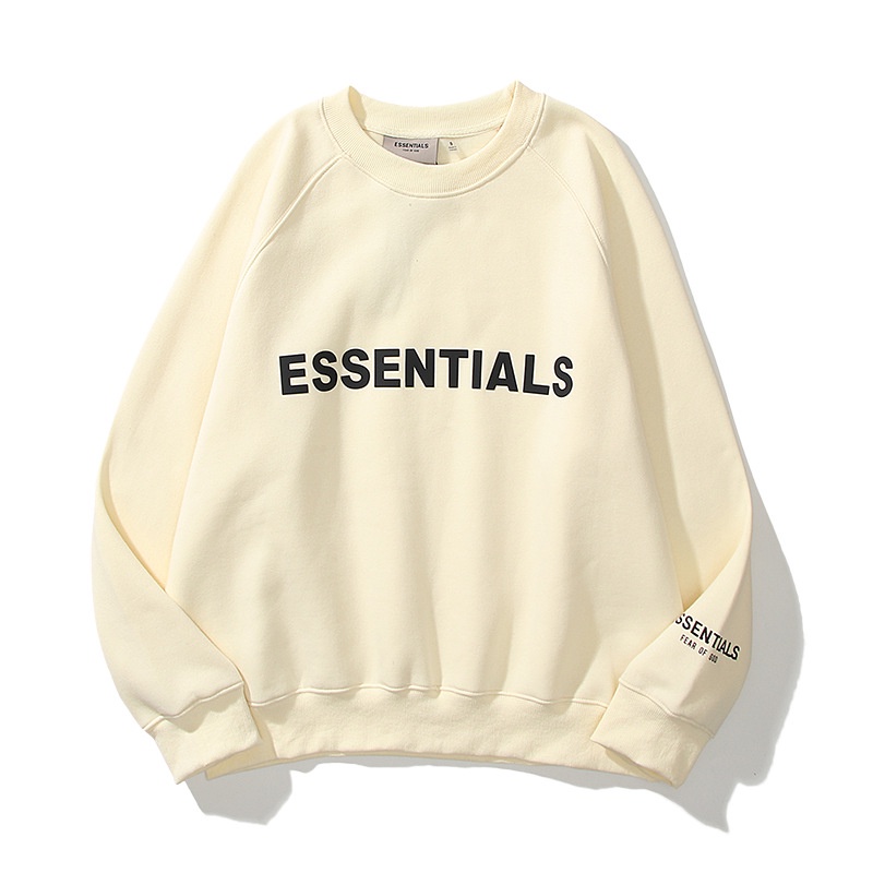 Áo sweater ESSENTIALS form rộng , chất nỉ bông dày cao cấp cho nam nữ TIANO