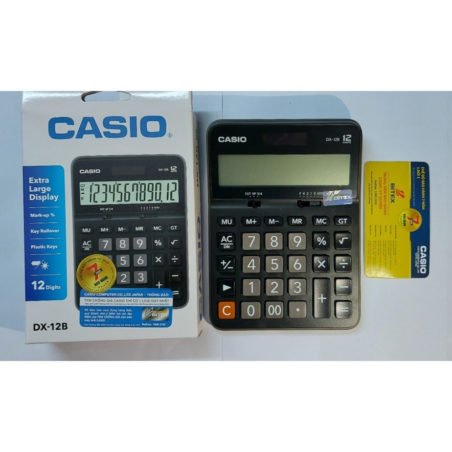 Máy tính văn phòng CASIO DX-12B