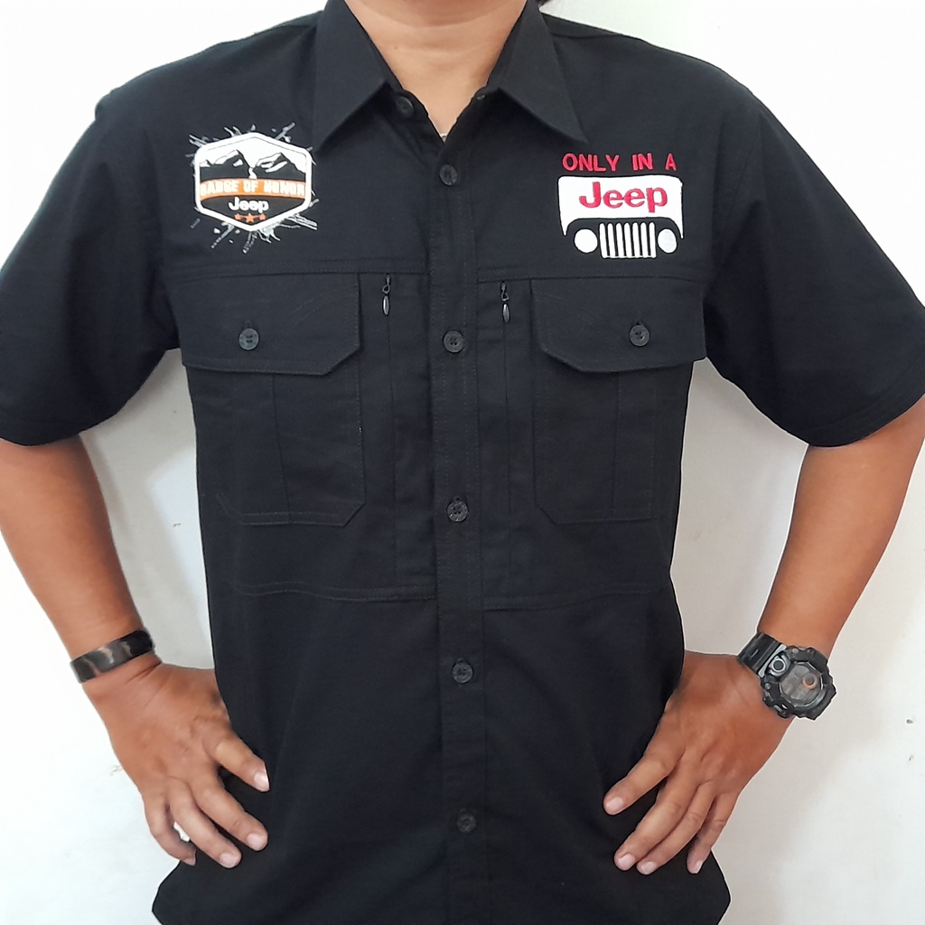 Áo Thun Tay Ngắn In Hình Xe Jeep Jambore WARN ARB SIMEX 4X4 Màu Sắc