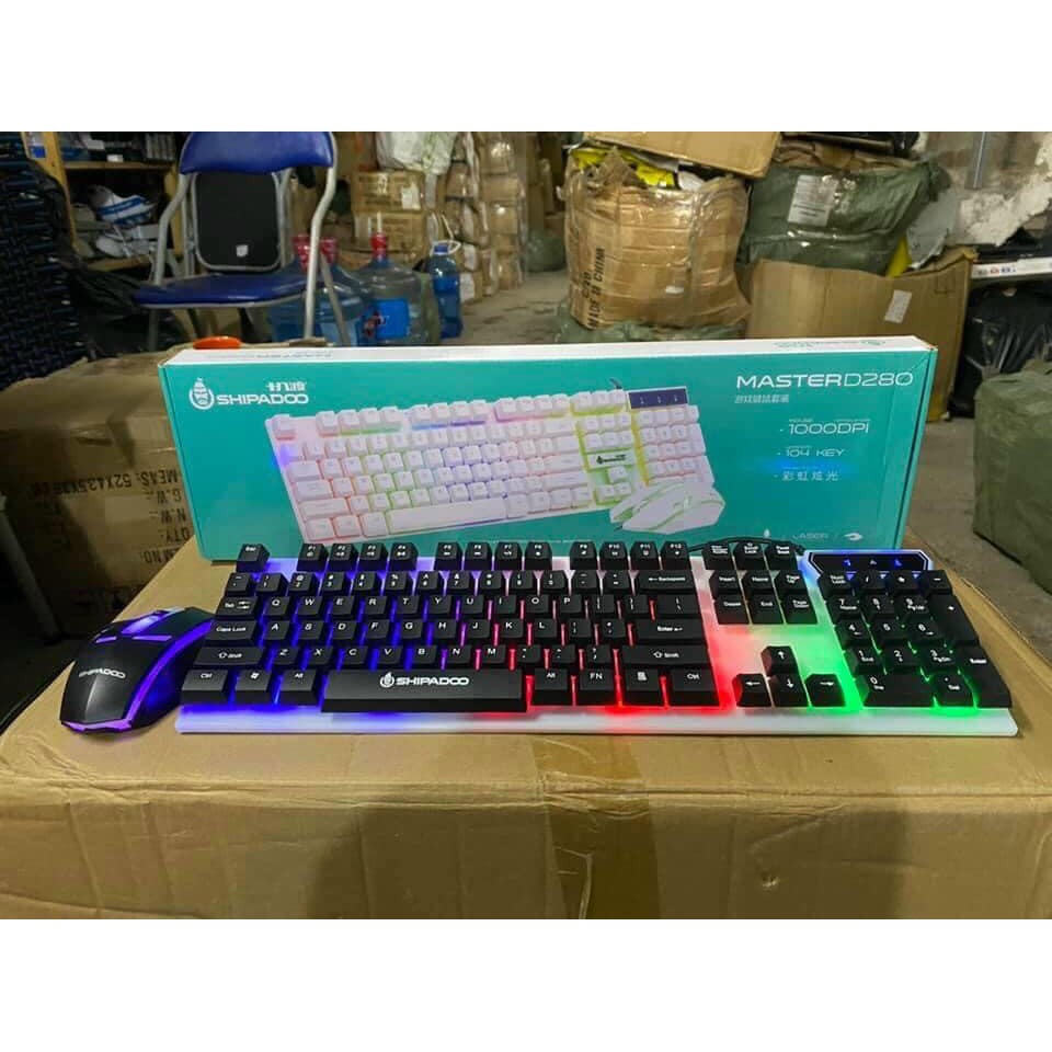 Bàn Phím Chuột Văn Phòng Có dây Master D100II New 100% Bảo Hành 12 Tháng | BigBuy360 - bigbuy360.vn