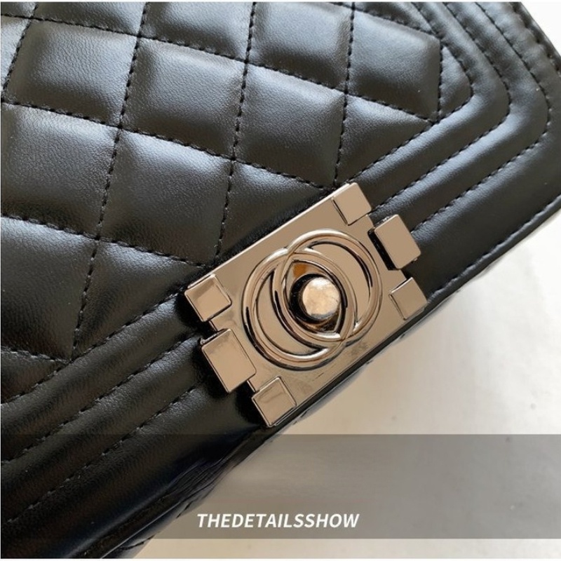 Túi đeo vai hình vuông cỡ nhỏ IELGY phong cách Hàn Quốc thời trang cho nữ