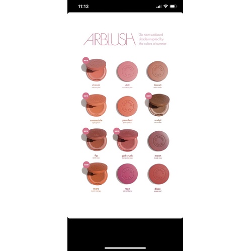 MÁ HỒNG DẠNG KEM  AIRBLUSH SUNNIES FACE