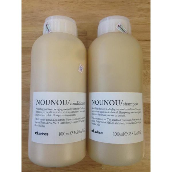 Dầu xả phục hồi tóc hư tổn Nounou Davines Conditioner 1000ml