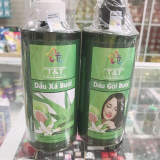 Combo gội -xả bưởi kích thích mọc và ngăn rụng tóc