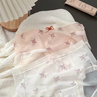 Quần lót nữ voan tuyết họa tiết Vintage -Quần chip nữ cao cấp PT STORE  FLQ166