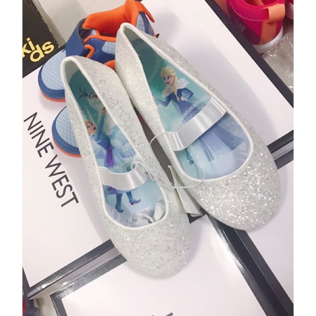 Giày nhũ trắng Elsa H&M auth Mỹ